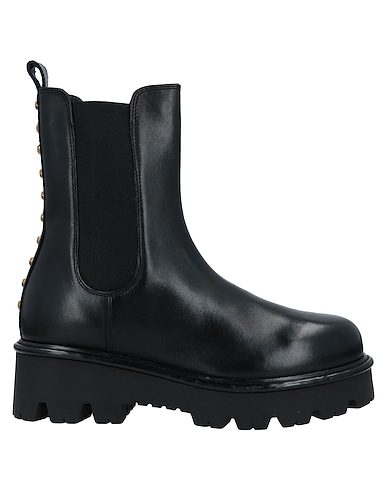 TWINSET ショートブーツ ブラック 革