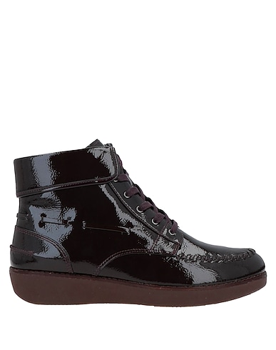 FITFLOP Ankle boot Chocolate brown Polyurethane