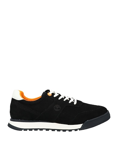 TIMBERLAND Sneakers Black Textile fibres, Soft Leather