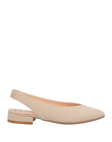 PREGUNTA Ballet flats Off white Textile fibers