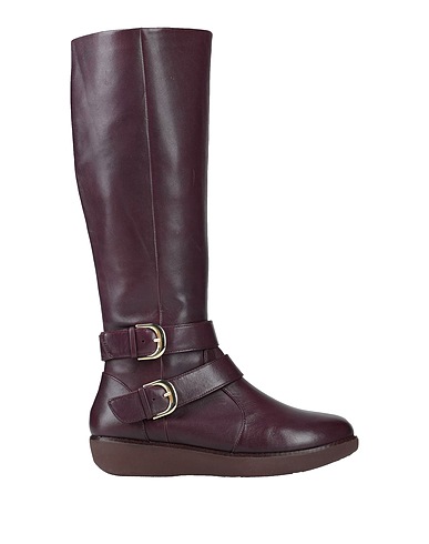 FITFLOP Boots Plum Soft Leather