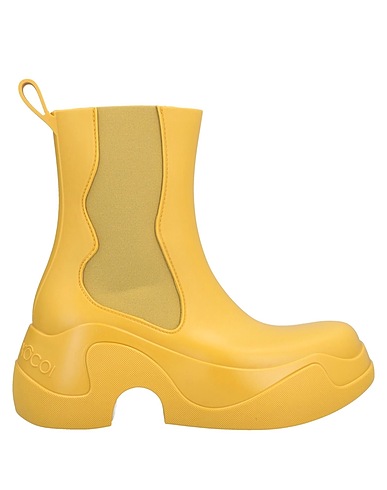 XOCOI Stivaletti Giallo ocra Poliuretano termoplastico