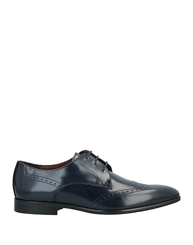 CARLO PAZOLINI Stringate Blu notte Pelle