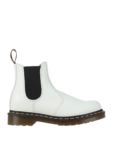 DR. MARTENS Ankle boot White Soft Leather