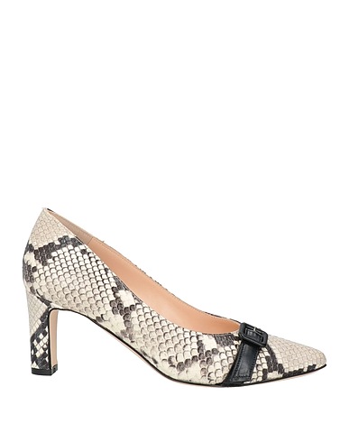 TWIGGY Décolleté Off white Pelle