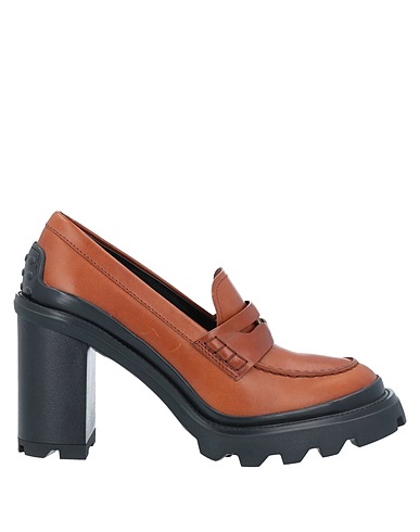 TOD'S Loafers Tan Soft Leather