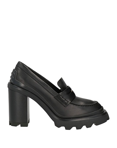 TOD'S Loafers Black Soft Leather