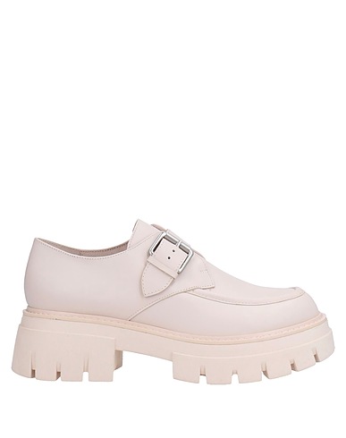 ASH Loafers Ivory Soft Leather