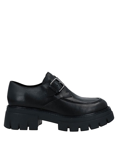 ASH Loafers Black Soft Leather