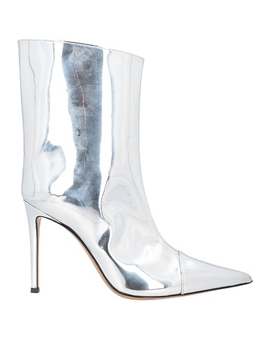 ALEXANDRE VAUTHIER Ankle boot Silver Textile fibers