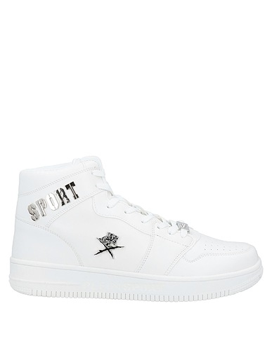 PLEIN SPORT Sneakers Bianco Fibre tessili
