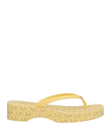 MICHAEL MICHAEL KORS Dianetten LILO FLIP FLOP
 Pastellgelb PVC - Polyvinylchlorid