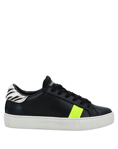CRIME London Sneakers Black Soft Leather