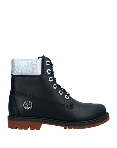 TIMBERLAND Μποτάκι Μαύρο Δέρμα