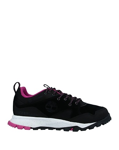 TIMBERLAND Sneakers Black Soft Leather, Textile fibres