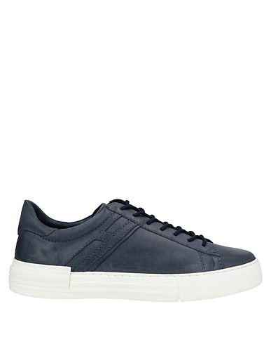HOGAN Sneakers Μπλε αεροπορίας Δέρμα