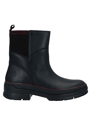 TIMBERLAND Stiefelette Schwarz Leder