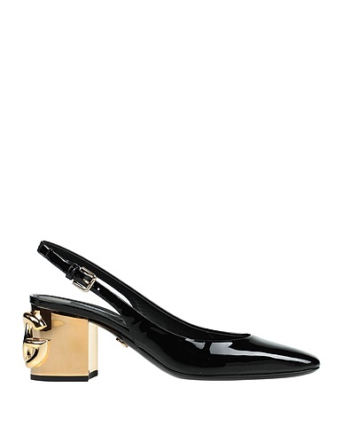 DOLCE&GABBANA Court Black Soft Leather