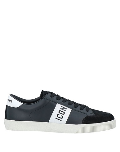 DSQUARED2 Sneakers Black Calfskin