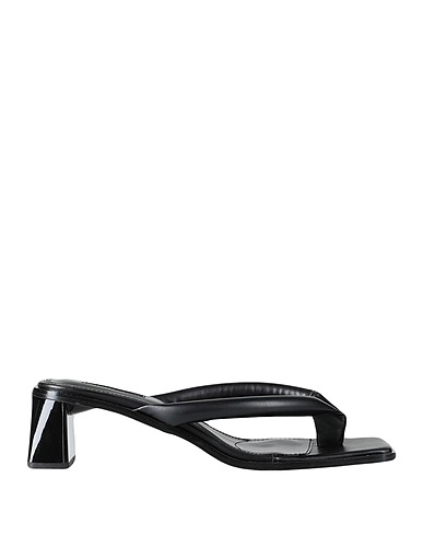 TOPSHOP Flip flops Black 100% Polyurethane