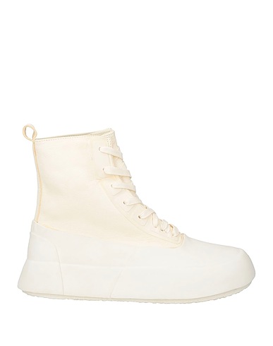 AMBUSH Ankle boot Cream Soft Leather, Rubber