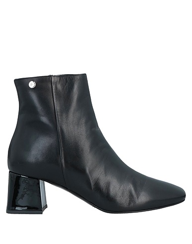 POLLINI Ankle boot Black Leather