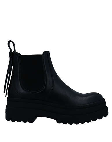 RED(V) Ankle boot Black Soft Leather