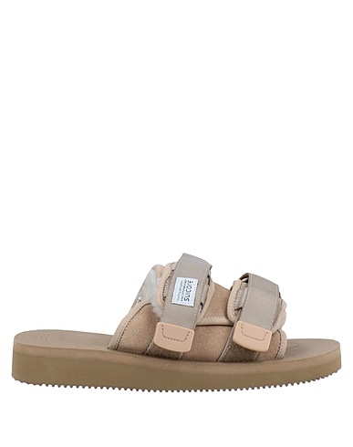 SUICOKE Sandals Sand Leather, Textile fibres