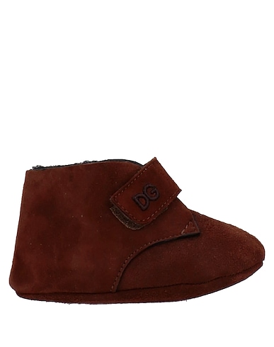 DOLCE&GABBANA Newborn shoes Brown 100% Goat skin