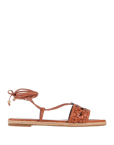 TORY BURCH エスパドリーユ キャメル 革