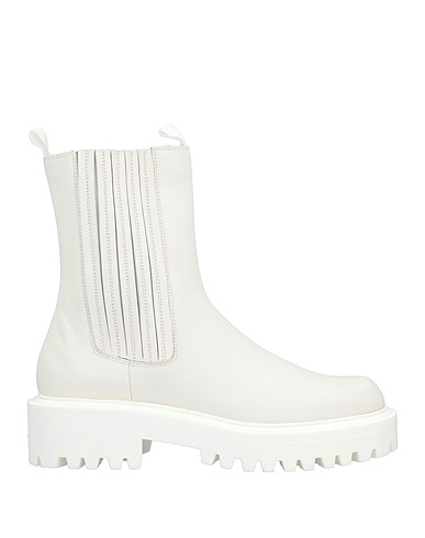 VIC MATIĒ Ankle boot White Soft Leather