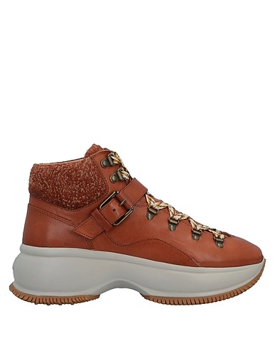 HOGAN Ankle boot Tan Leather