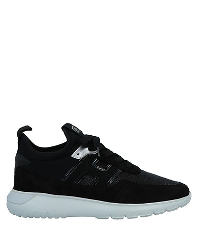 HOGAN Sneakers Nero Pelle, Fibre tessili