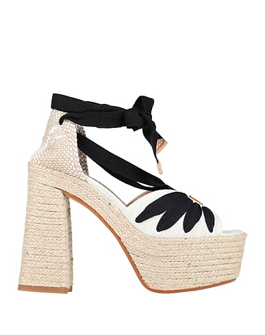 CASTAÑER Espadrillas Bianco Fibre tessili