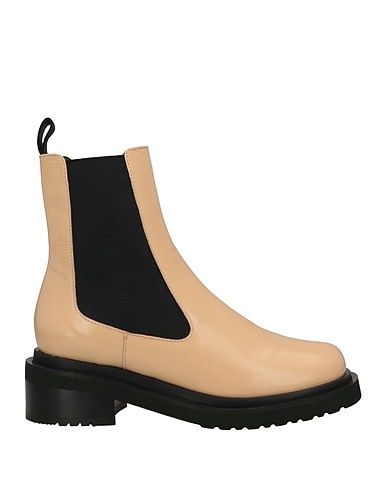 BY FAR Ankle boot Beige Soft Leather