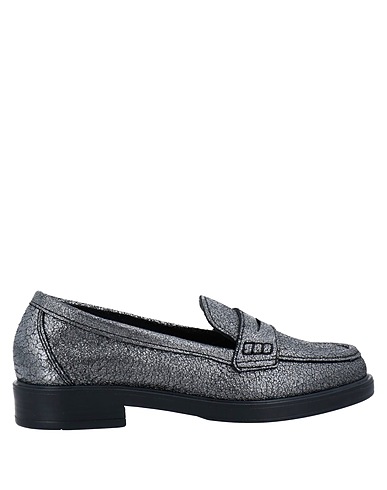 CARLO PAZOLINI Loafers Charcoal Soft Leather