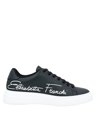 ELISABETTA FRANCHI Sneakers Black Leather