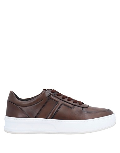 TOD'S Sneakers Brown Calfskin