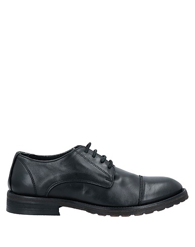 CARLO PAZOLINI Laced shoes Black Soft Leather