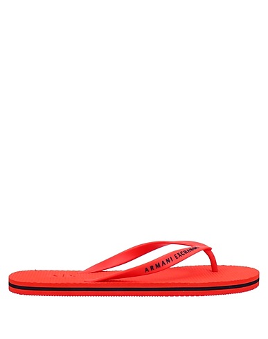 ARMANI EXCHANGE Infradito Arancione PVC - Polivinilcloruro, EVA (Etilene - Vinil - Acetato)