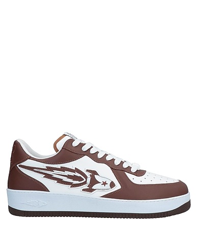 ENTERPRISE JAPAN Sneakers Cioccolato Pelle di vitello