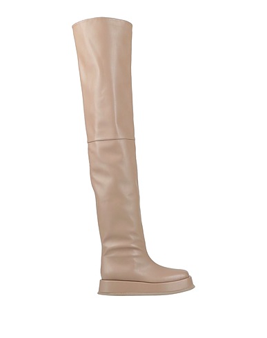 GIA / RHW Boots Light brown Textile fibres