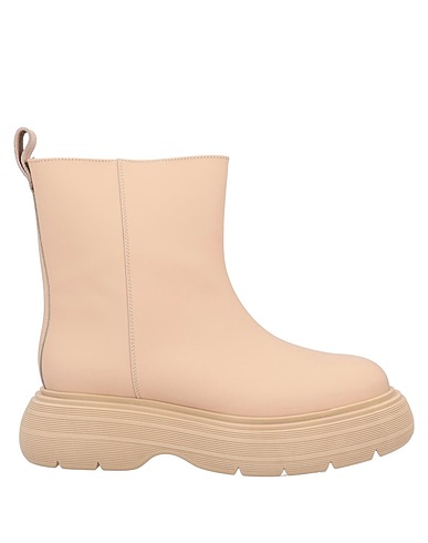 GIA COUTURE Ankle boot Beige Calfskin
