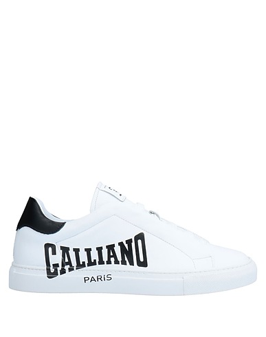 JOHN GALLIANO Sneakers Weiß Kalbsleder