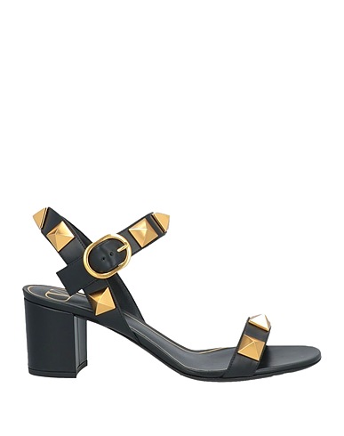 VALENTINO GARAVANI Sandali Nero Pelle