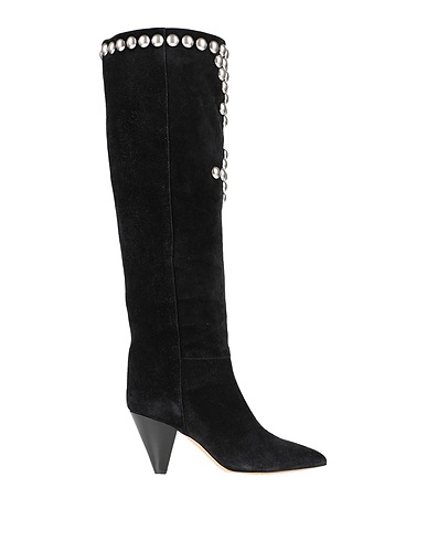 ISABEL MARANT Boots Black 100% Calfskin