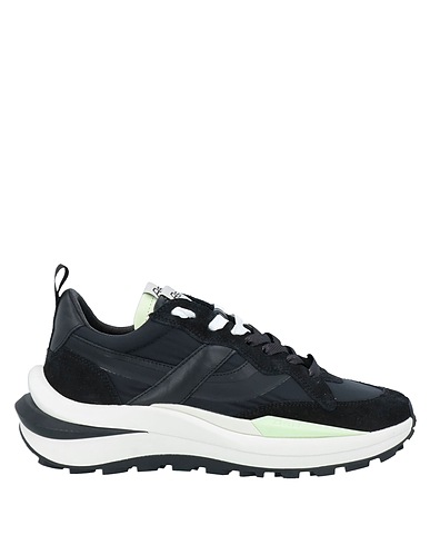 ASH Sneakers Black Leather, Textile fibres