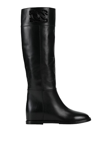 CASADEI Boots Black Soft Leather