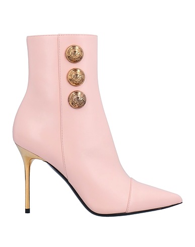 BALMAIN Ankle boot Light pink Calfskin