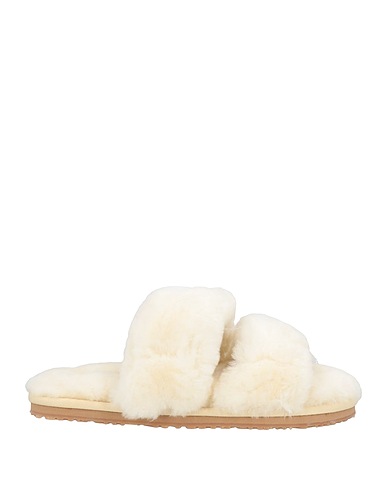 MOU Sandals Ivory Sheepskin, Wool